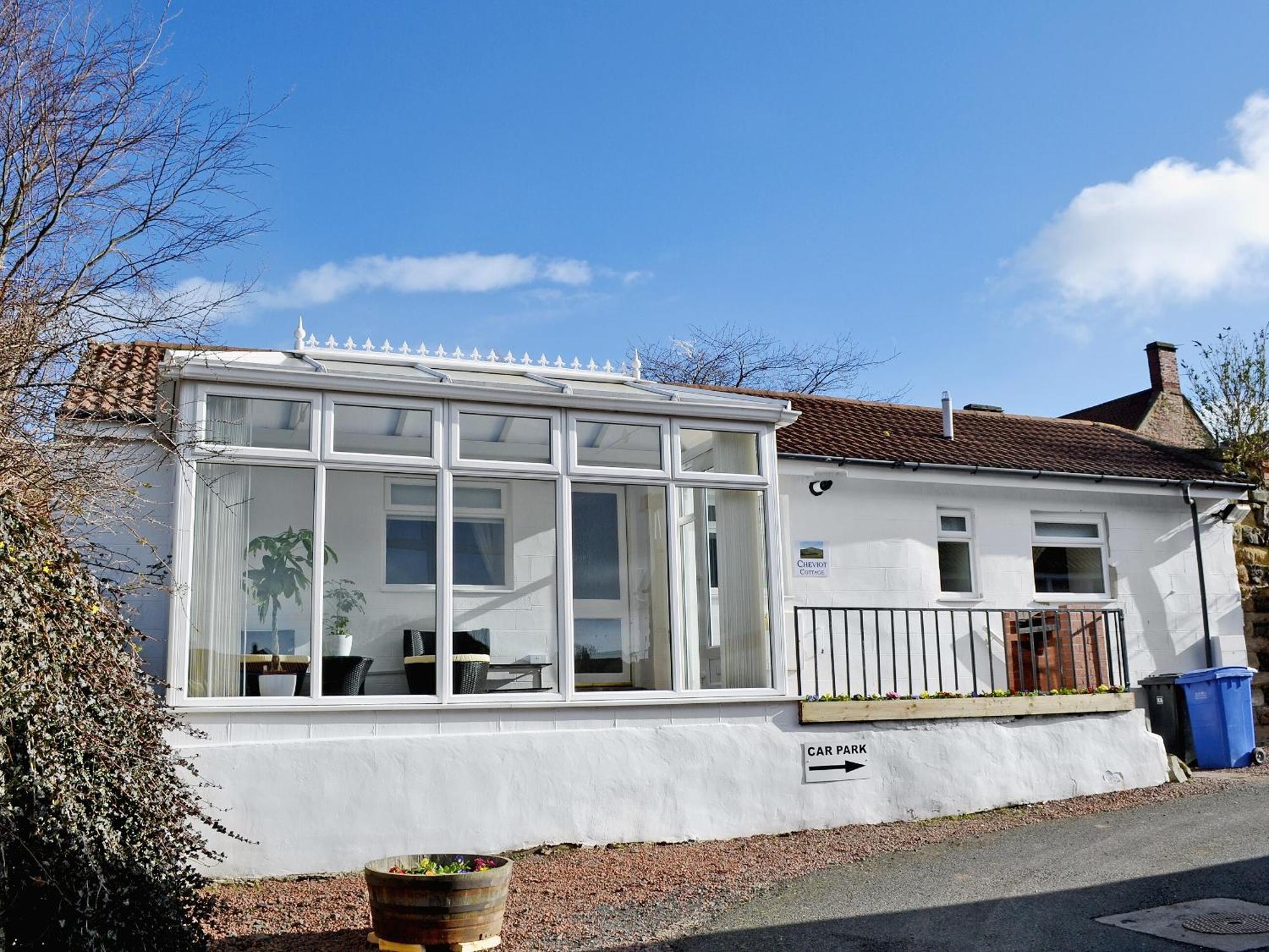 Cheviot Cottage Belford Exteriör bild